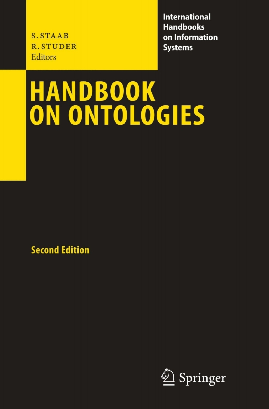 Handbook on Ontologies 2nd Edition