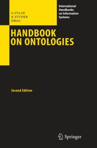 Imagen de portada: Handbook on Ontologies 2nd edition 9783540709992