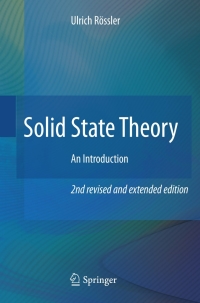 صورة الغلاف: Solid State Theory 2nd edition 9783540927617