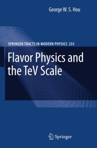 Immagine di copertina: Flavor Physics and the TeV Scale 9783540927914