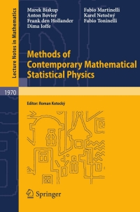 Titelbild: Methods of Contemporary Mathematical Statistical Physics 9783540927952