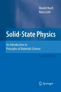 Cover image: Solid-State Physics 4th edition 9783540938033