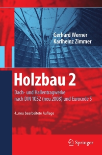Cover image: Holzbau 2 4th edition 9783540958987