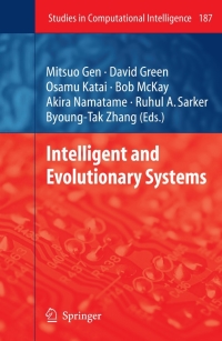 Cover image: Intelligent and Evolutionary Systems 1st edition 9783540959779