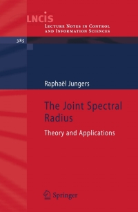 表紙画像: The Joint Spectral Radius 9783540959793