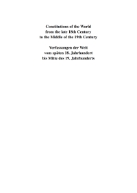 Omslagafbeelding: Constitutional Documents of the United Kingdom 1782 – 1835 1st edition 9783598356810