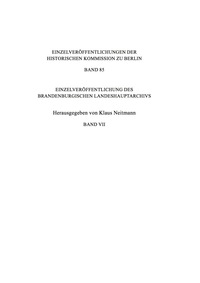 صورة الغلاف: Biographisches Handbuch der preußischen Verwaltungs- und Justizbeamten 1740-1806/15 1st edition 9783598232299