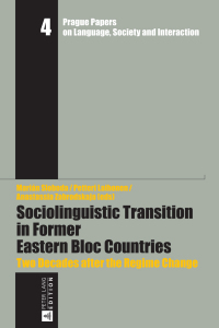 Imagen de portada: Sociolinguistic Transition in Former Eastern Bloc Countries 1st edition 9783631662724