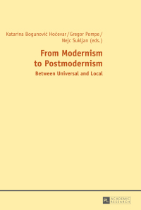 Imagen de portada: From Modernism to Postmodernism 1st edition 9783631671443