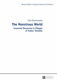 Imagen de portada: The Monstrous World 1st edition 9783631656266