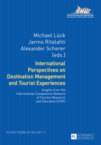 Imagen de portada: International Perspectives on Destination Management and Tourist Experiences 1st edition 9783631676295