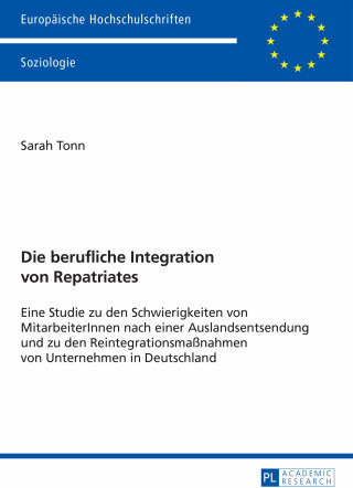 Imagen de portada: Die berufliche Integration von Repatriates 1st edition 9783631675601