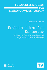 Cover image: Erzaehlen – Identitaet – Erinnerung 1st edition 9783631568378