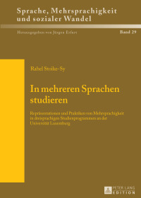 Titelbild: In mehreren Sprachen studieren 1st edition 9783631674987
