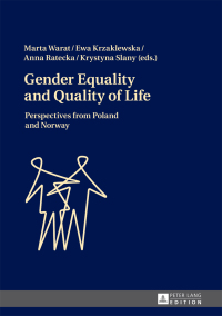 Immagine di copertina: Gender Equality and Quality of Life 1st edition 9783631675755