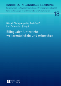Omslagafbeelding: Bilingualen Unterricht weiterentwickeln und erforschen 1st edition 9783631678961