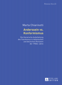 Titelbild: Anderssein vs. Konformismus 1st edition 9783631677209