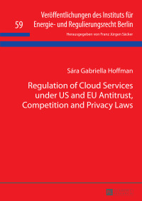 Imagen de portada: Regulation of Cloud Services under US and EU Antitrust, Competition and Privacy Laws 1st edition 9783631677391