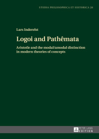 Omslagafbeelding: Logoi and Pathêmata 1st edition 9783631676790