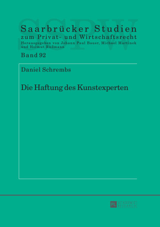 Imagen de portada: Die Haftung des Kunstexperten 1st edition 9783631675854