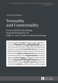 Cover image: Textuality and Contextuality 1st edition 9783631668771