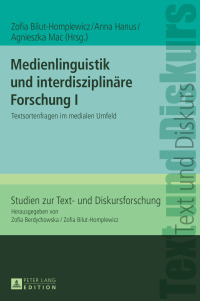 Imagen de portada: Medienlinguistik und interdisziplinaere Forschung I 1st edition 9783631667828