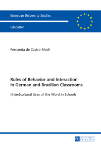 Cover image: Rules of Behavior and Interaction in German and Brazilian Classrooms 1st edition 9783631667347
