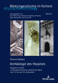 Imagen de portada: Archaeologie des Hospitals 1st edition 9783631672754