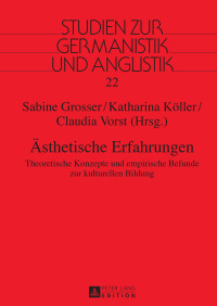 Immagine di copertina: Aesthetische Erfahrungen 1st edition 9783631673294
