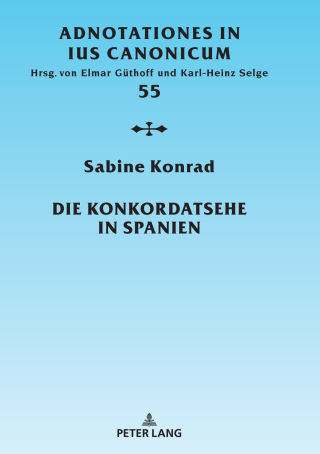 Cover image: Die Konkordatsehe in Spanien 1st edition 9783631670965