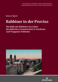 Imagen de portada: Rabbiner in der Provinz 1st edition 9783631652183