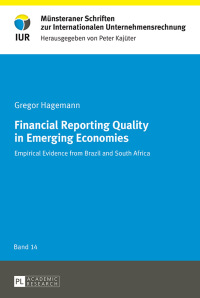 Cover image: Financial Reporting Quality in Emerging Economies 1st edition 9783631715437