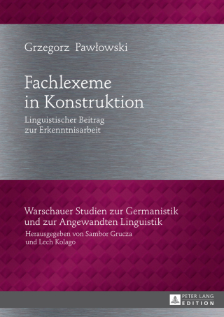 Omslagafbeelding: Fachlexeme in Konstruktion 1st edition 9783631715512