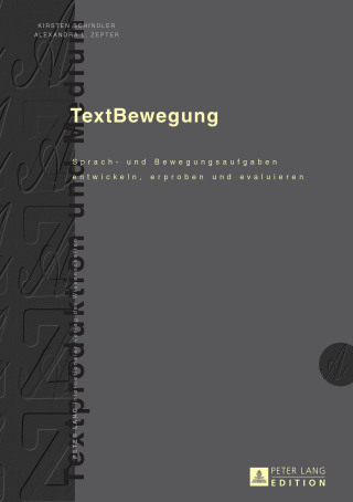 Cover image: TextBewegung 1st edition 9783631716816