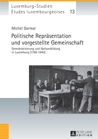 Cover image: Politische Repraesentation und vorgestellte Gemeinschaft 1st edition 9783631717318