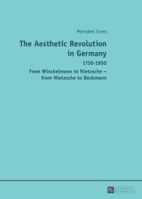 Cover image: The Aesthetic Revolution in Germany 1st edition 9783631716687