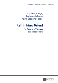 Cover image: Rethinking Orient 1st edition 9783631717400
