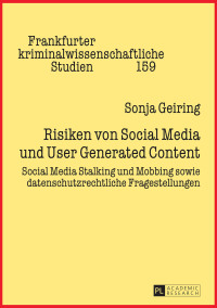 Imagen de portada: Risiken von Social Media und User Generated Content 1st edition 9783631722244