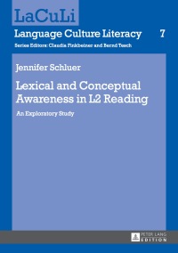 Imagen de portada: Lexical and Conceptual Awareness in L2 Reading 1st edition 9783631724972