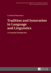 Cover image: Tradition and Innovation in Language and Linguistics 1st edition 9783631727188