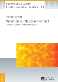 Cover image: Variation durch Sprachkontakt 1st edition 9783631727492