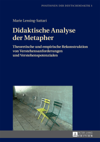 Imagen de portada: Didaktische Analyse der Metapher 1st edition 9783631727447