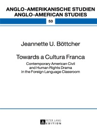 Cover image: Towards a Cultura Franca 1st edition 9783631731321