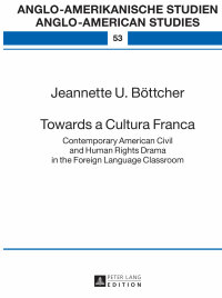 Imagen de portada: Towards a Cultura Franca 1st edition 9783631731321