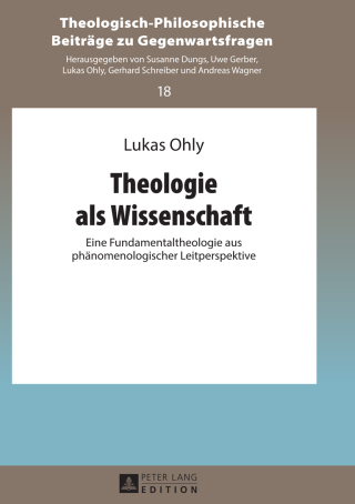 Cover image: Theologie als Wissenschaft 1st edition 9783631731871