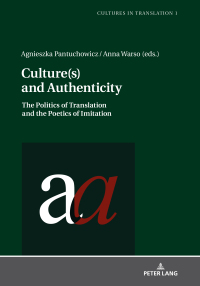 Cover image: Culture(s) and Authenticity 1st edition 9783631732397