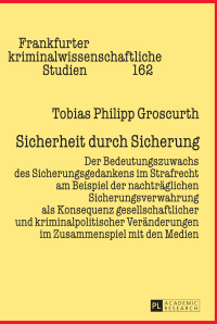 Cover image: Sicherheit durch Sicherung 1st edition 9783631733431