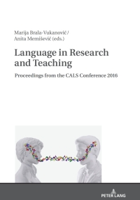 صورة الغلاف: Language in Research and Teaching 1st edition 9783631733752