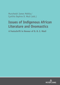 Cover image: Issues of Indigenous African Literature and Onomastics 1st edition 9783631735930