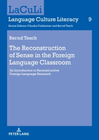 Cover image: The Reconstruction of Sense in the Foreign Language Classroom 1st edition 9783631736364